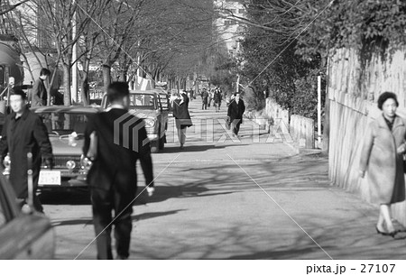 原宿・表参道　地下鉄千代田線新設工事　昭和44年12月 27107