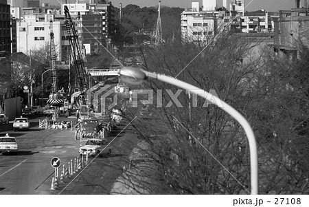 原宿・表参道　地下鉄千代田線新設工事　昭和44年12月 27108