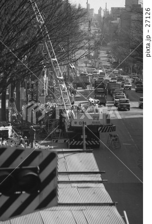 原宿・表参道　地下鉄千代田線新設工事　昭和44年12月 27126