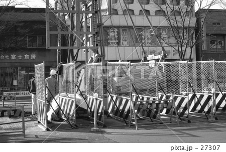 原宿・表参道　地下鉄千代田線新設工事　昭和44年12月 27307
