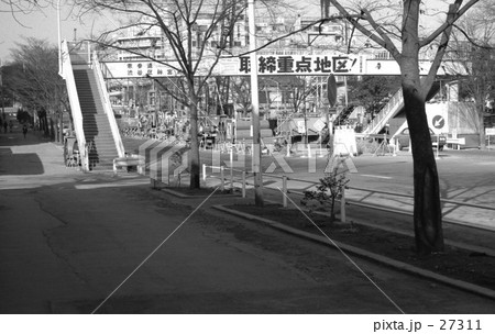 原宿・表参道　地下鉄千代田線新設工事　昭和44年12月 27311