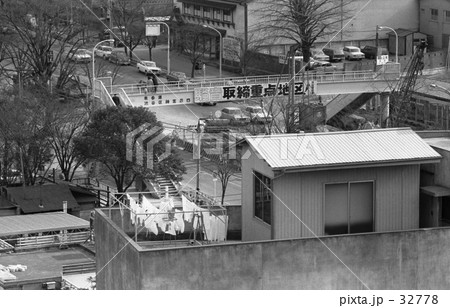原宿・表参道歩道橋　昭和45年2月　 32778