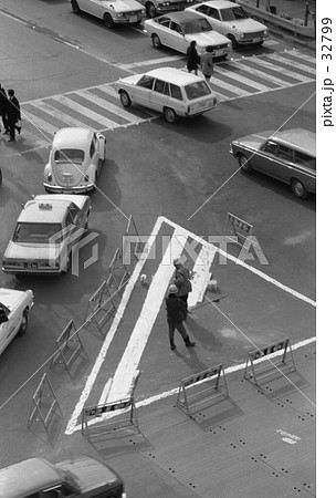 原宿・表参道交差点　昭和４５年 32799