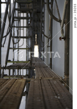 建築現場の足場 39203