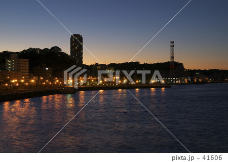 ヴェルニー公園 夕景 41606