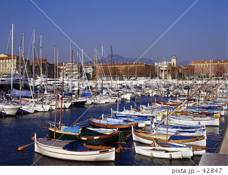 ニースのヨットハーバー 42847