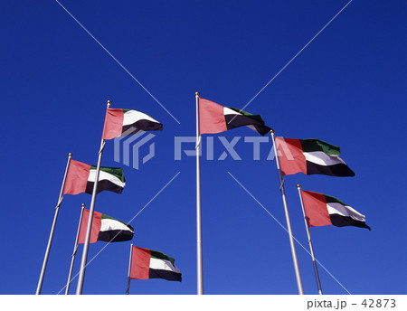 アラブ首長国連邦国旗 42873