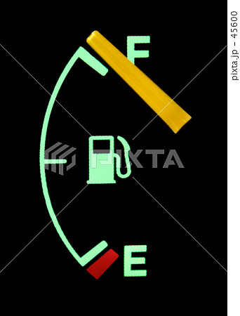 ガソリンメーターの写真素材