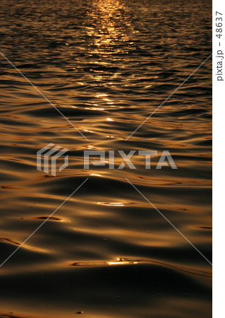 夕景の海 夕景の海 48637