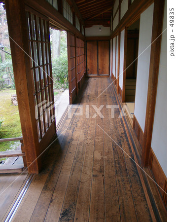 禅寺の廊下 49835