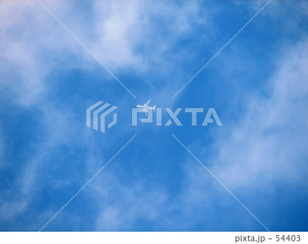 空と飛行機 空と飛行機 54403