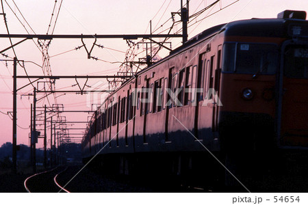 鉄道　国鉄：普通567M 　115系　東北本線　1981年 54654