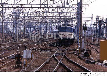 鉄道　国鉄：団体専用 ﾚ　EF58  東北本線　1979年 56356