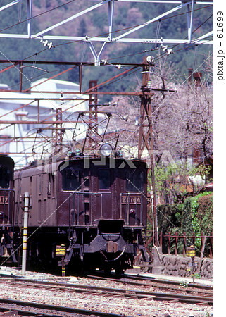 JNR・奥多摩駅 構内 ED16 4 青梅線 JNR・奥多摩駅 構内 ED16 4 青梅線 61699