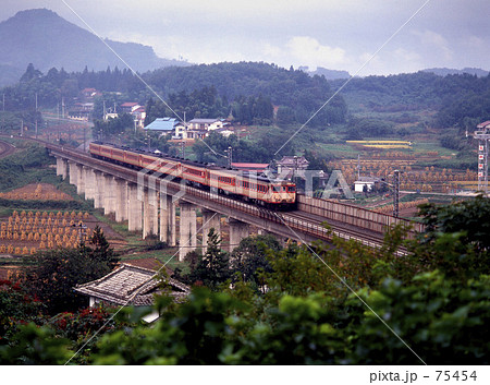 JNR・急行「あがの2号」　912D　東北本線 75454