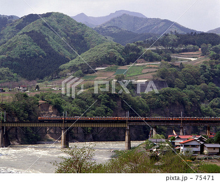 JNR・急行「ゆけむり4号」906M　 上越線 75471