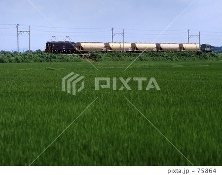 東武鉄道・小泉線　ＥＤ5010形　貨物列車 75864