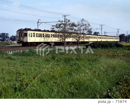鉄道　私鉄：東武鉄道　伊勢崎線　7800系車両　1981年 75874