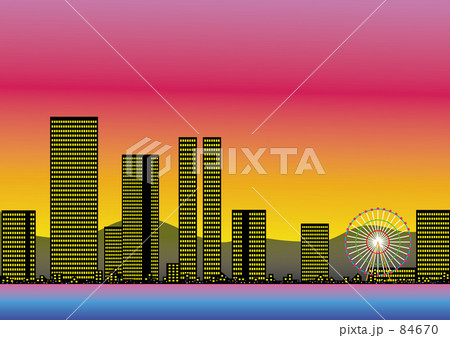 摩天楼(夕方) 摩天楼(夕方) 84670