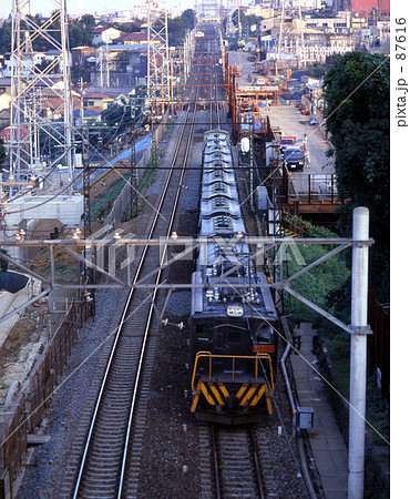 私鉄 東武鉄道・東上線 貨物列車の写真素材 [87616] - PIXTA