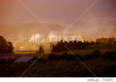 村の風景 村の風景 91805