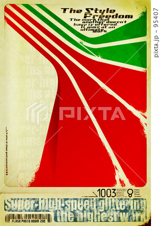Tricolor line【Italy】 95407