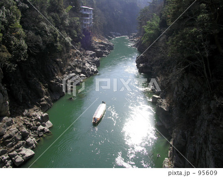 天龍下りの船 95609