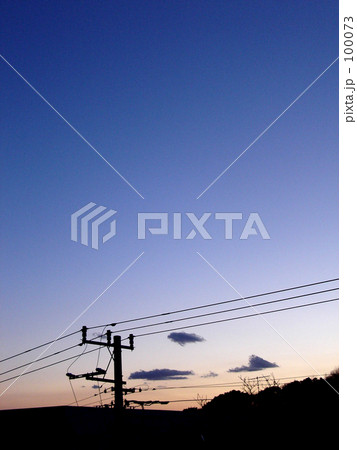 夕空グラデーション(縦) 夕空グラデーション(縦) 100073