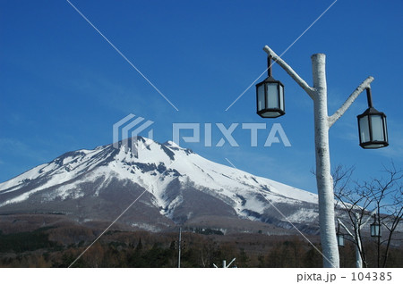 雪の山 104385