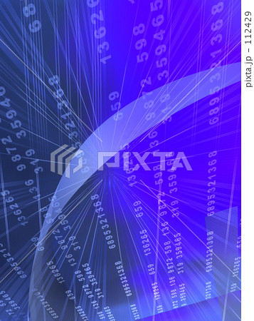 リボンと数字 112429