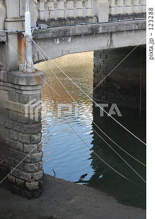 Retro bridge pier. Retro bridge pier. 123288