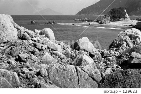 伊豆七島：新島　  昭和45年  129623