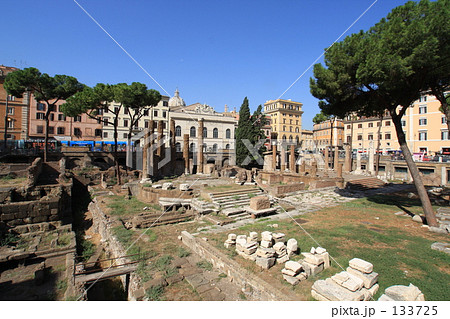 トッレ・アルジェンティーナ広場の写真素材 [133725] PIXTA