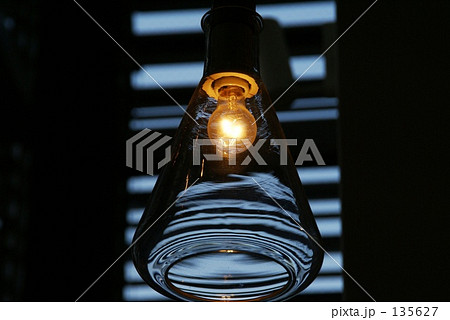 三角フラスコみたいな灯り 135627