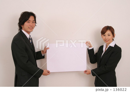 ビジネスシーンタイトルボード 136022