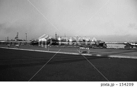 横浜・本牧埠頭　昭和46年 154209