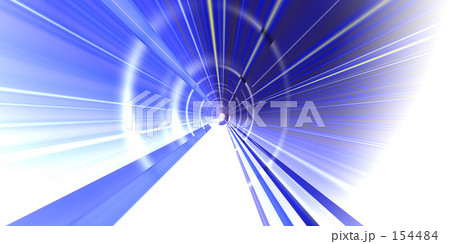 青い線の放射画像 154484