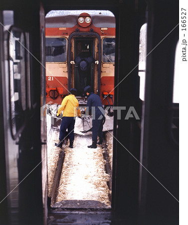 鉄道・国鉄　天北線　音威子府駅　昭和52年　 166527