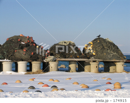 野付半島の冬 174915