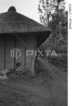 土壁・茨城県下妻市にて　昭和４６年 178955