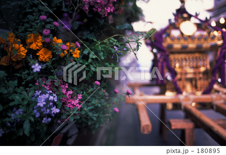 神輿のある街 180895