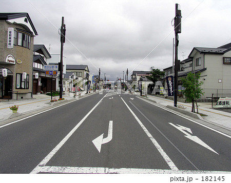 岩出山の街並み 182145