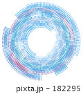 放射状同心円 182295