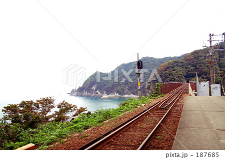 餘部駅より 187685