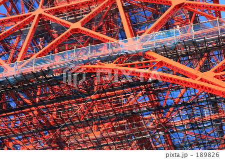 工事中の東京タワー 189826