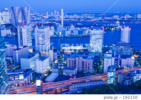 東京港の夕暮れ 東京港の夕暮れ 192150