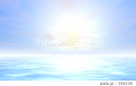 白い部分のある空 200236