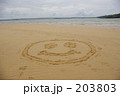 スマイリー：砂浜 203803