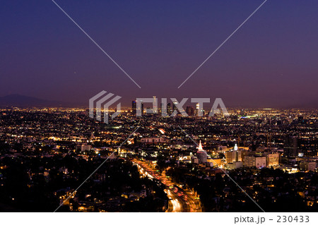 ロサンゼルス夜景 230433