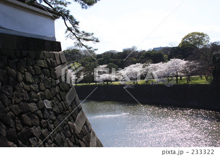 石垣と乾濠 233322